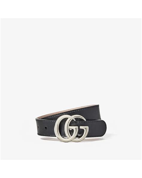 gucci children's belt large|Children's leather Double G belt .